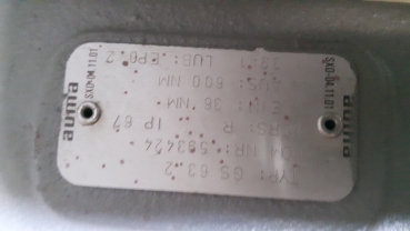 Preview: Auma Antrieb SAEX 07.1 - F07 Getriebe GS 63.2