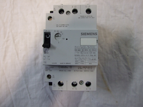 Motorschutzschalter 6VU1600-1MJ00 Siemens