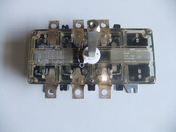 Trennschalter, Hauptschalter AEG HL 201