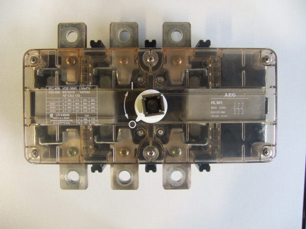 Trennschalter, Hauptschalter AEG HL 801