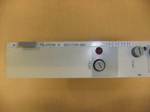 6DS1700-8BA Analogeingabebaugruppe mit 8 Kanal