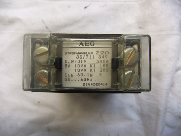 Z20 AEG Stromwandler 500/5