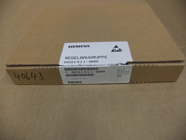 6DS1411-8RR Reglerbaugruppe 2 Kanal in geöffneter OVP