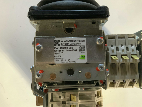 Meisterschalter W. Gessmann V64L/D gebraucht